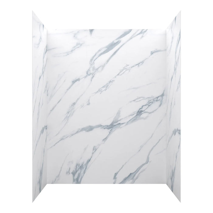 Jetcoat Core Composite Carrara White Shower Wall Carrara White 1