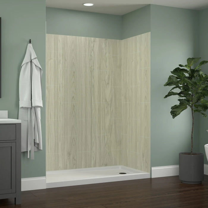 Jetcoat Core Composite Driftwood Shower Wall Driftwood 3