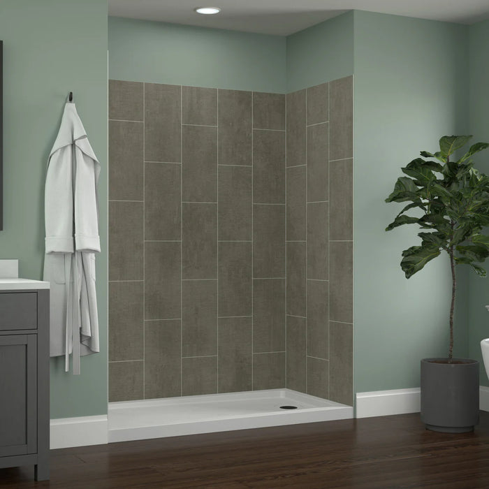 Jetcoat Core Composite Quarry Shower Wall Quarry 2