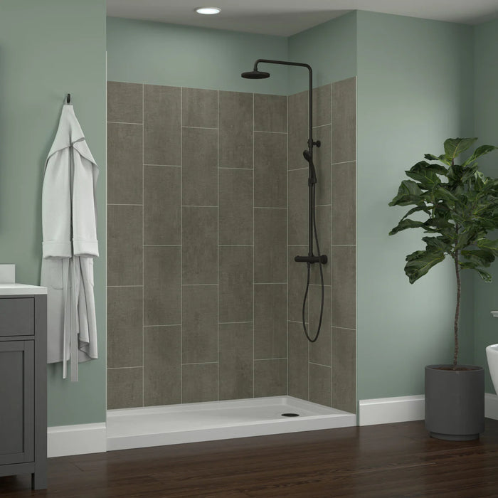 Jetcoat Core Composite Quarry Shower Wall Quarry 3