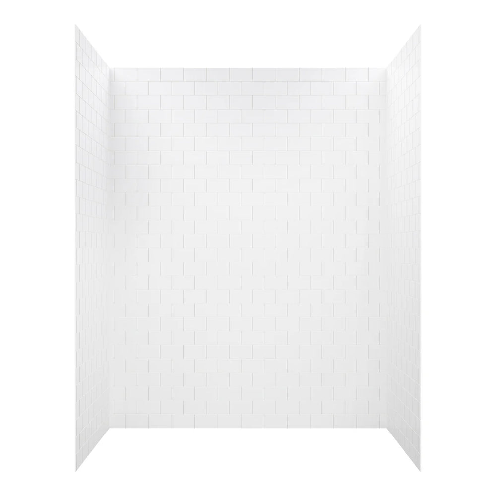 Jetcoat Core Composite White Subway Shower Wall White Subway 1