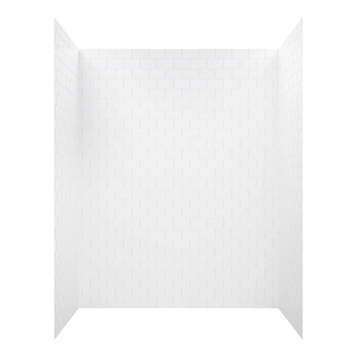 Jetcoat Core Composite White Subway Shower Wall White Subway 1