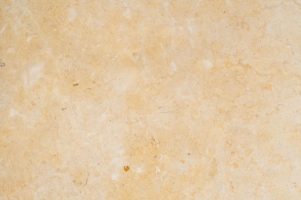 Full Tile Sample - Jerusalem Gold Limestone Tile - 16" x 16" x 3/8" Honed