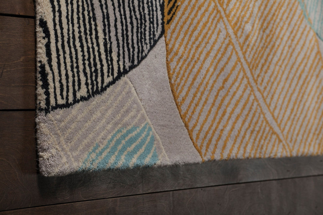 Wool 28909 Area Rug Textured 5