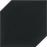 Clearance Sale! Retrospace Remix Jet Black Ceramic Tile - Glossy
