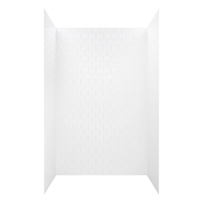 Jetcoat Core Composite White Subway Shower Wall White Subway 1