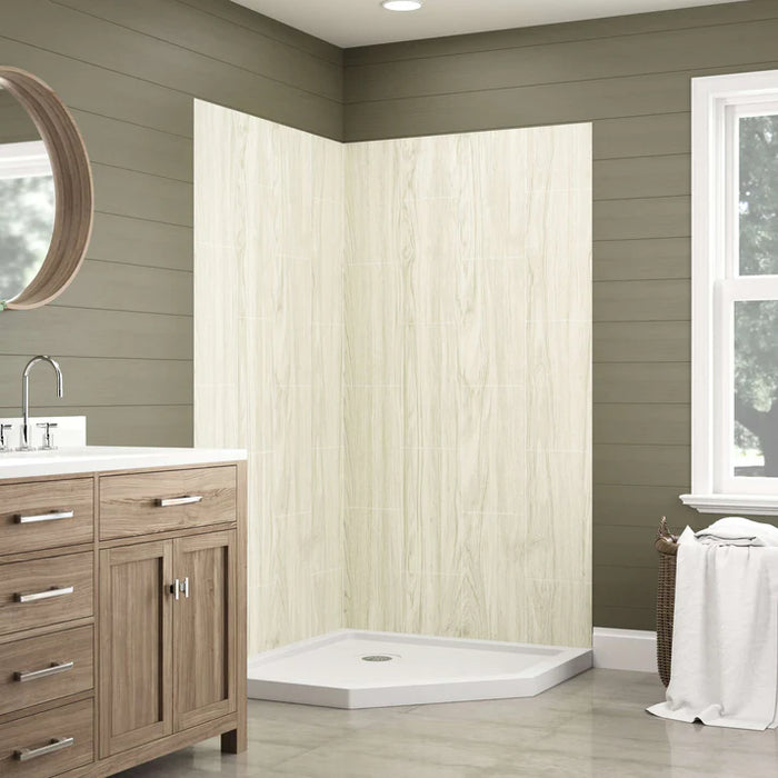 Jetcoat Core Composite Driftwood Shower Wall Driftwood 3