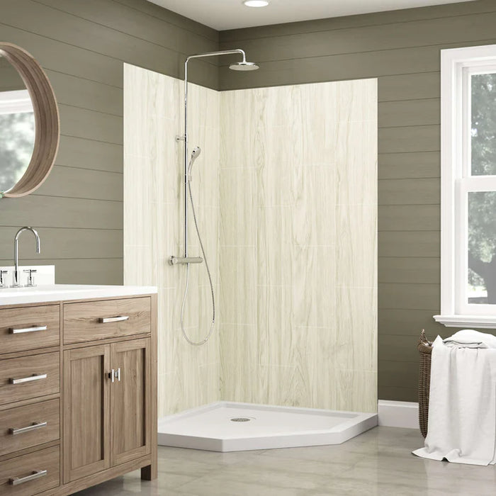 Jetcoat Core Composite Driftwood Shower Wall Driftwood 4