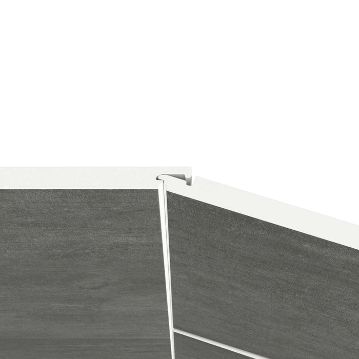 Jetcoat Core Composite Carrara White Shower Wall Carrara White 1