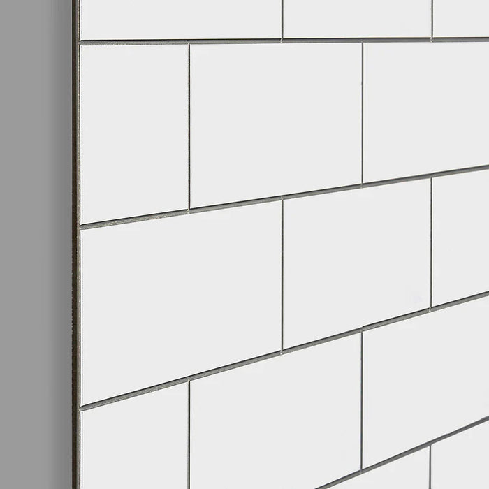 Jetcoat Flex Stone Composite White Subway Shower Wall White Subway 3