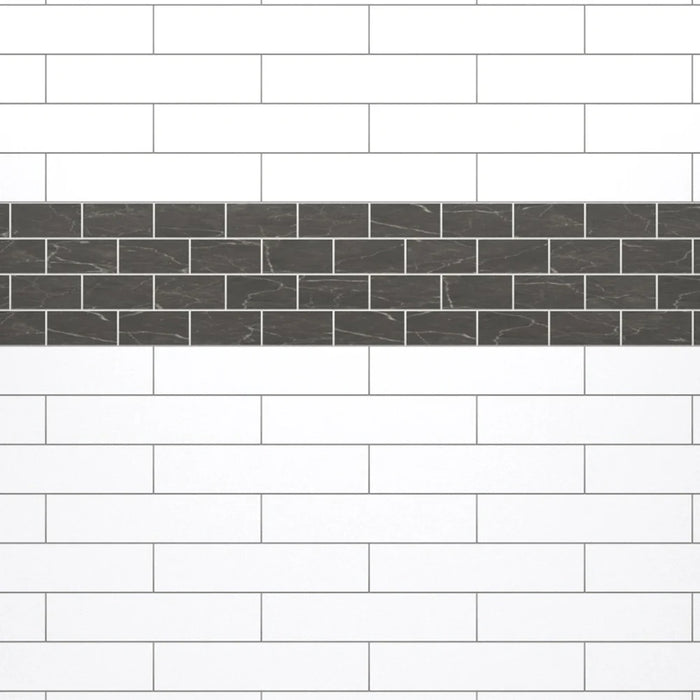 Jetcoat Core Composite Vertical White Subway Shower Wall Vertical White Subway 3