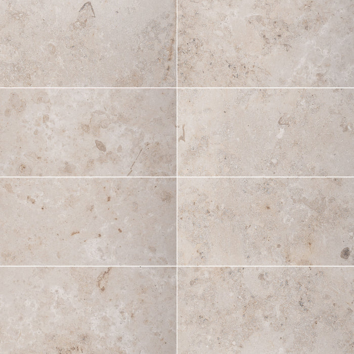Jura Beige Limestone Tile - Honed 2