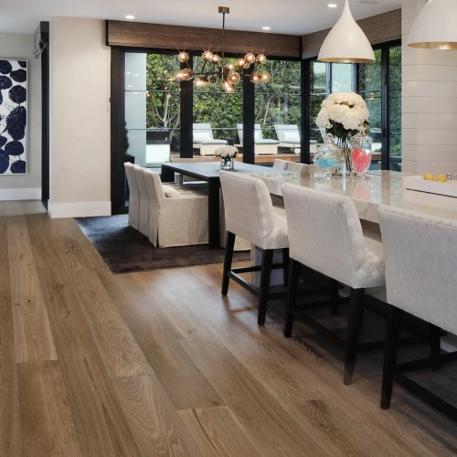 Premier Jute Engineered Hardwood Flooring - Wire Brushed