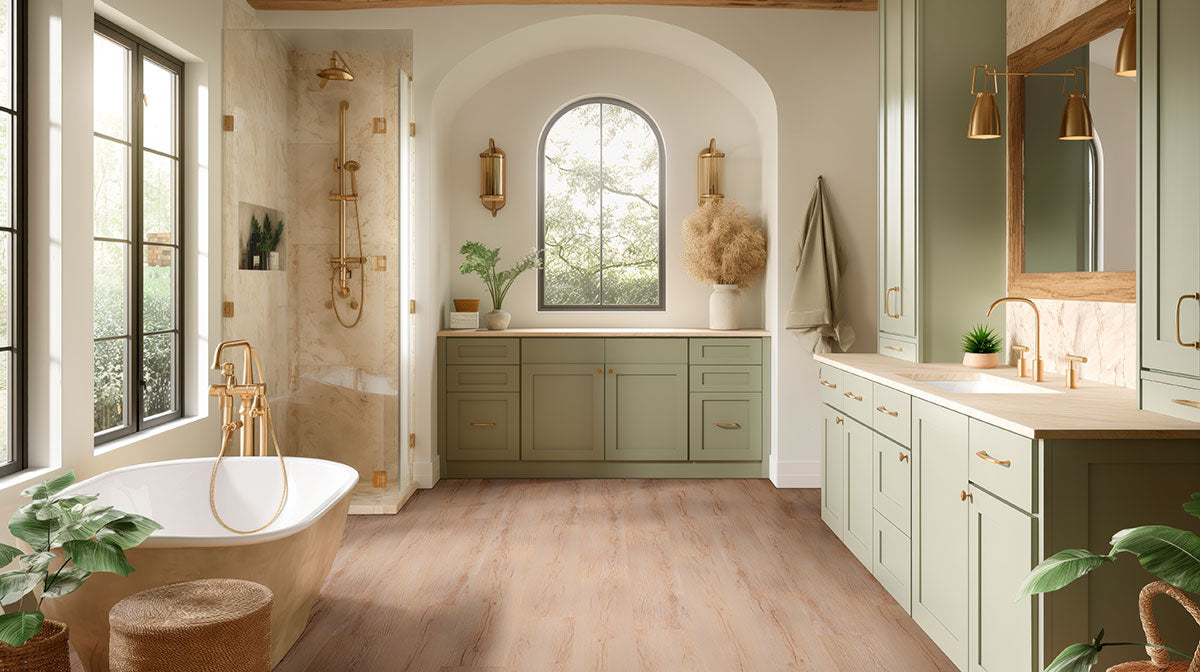 Everlife LVT Kallum Fallonton Dryback Luxury Vinyl Plank Flooring - Low Gloss