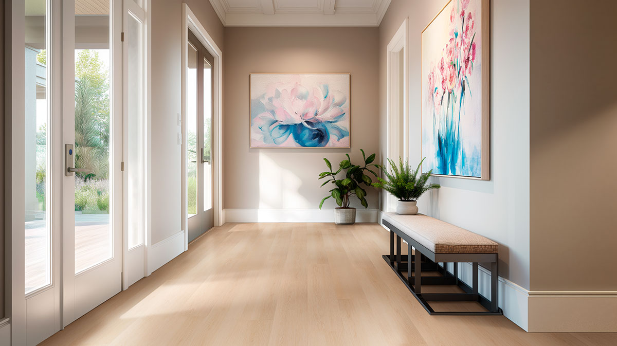 Everlife LVT Kallum Palmilla Dryback Luxury Vinyl Plank Flooring - Low Gloss