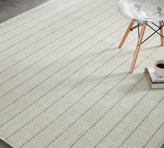 Antrim Kariba Wool White Sand WHITE