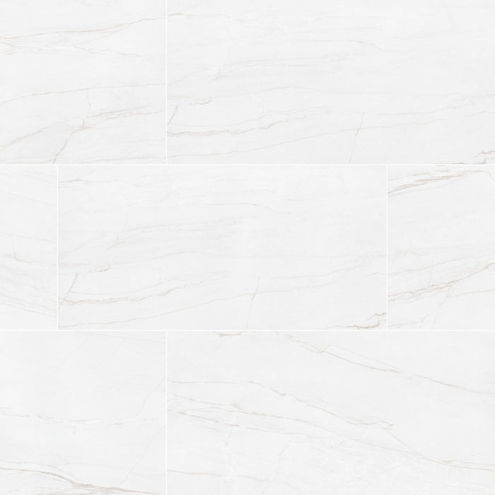 Kaya Porcelain Zermatta Blanca Tile Matte 1