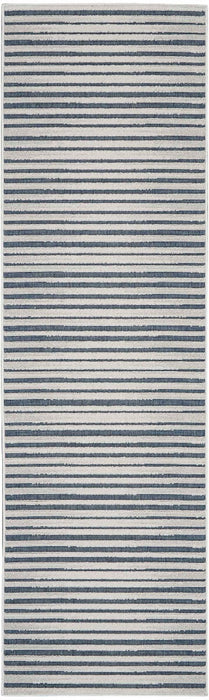 Key Largo Blue KLG01 Polypropylene & Polyester Area Rug - 10 Ft Runner