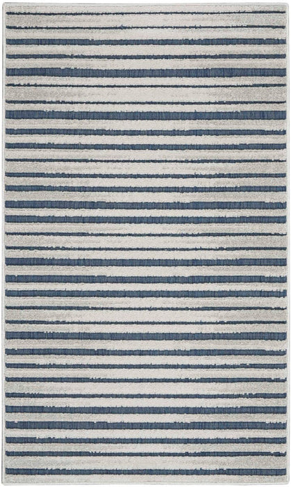 Key Largo Blue KLG01 Polypropylene & Polyester Area Rug - 9 Ft x 12 Ft
