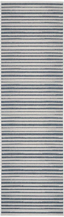 Key Largo Blue KLG01 Polypropylene & Polyester Area Rug - 10 Ft Runner