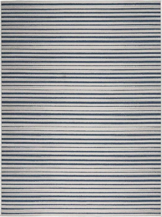 Key Largo Blue KLG01 Polypropylene & Polyester Area Rug - 9 Ft x 12 Ft