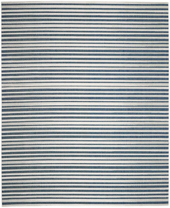 Key Largo Blue KLG01 Polypropylene & Polyester Area Rug - 10 Ft Runner