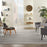 Key Largo Dark Grey KLG01 Polypropylene & Polyester Contemporary Area Rug - 8 Ft Runner
