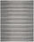 Key Largo Dark Grey KLG01 Polypropylene & Polyester Contemporary Area Rug - 8 Ft Runner