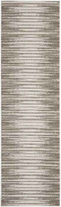 Key Largo Light Grey KLG01 Polypropylene & Polyester Contemporary Area Rug - 9 Ft x 12 Ft