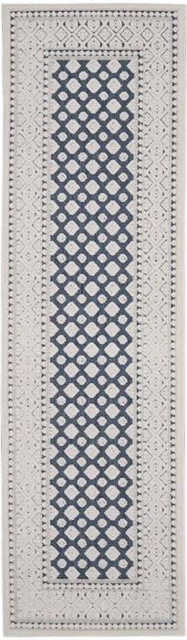 Key Largo Blue KLG02 Polypropylene & Polyester Modern Area Rug - 9 Ft x 12 Ft