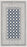 Key Largo Blue KLG02 Polypropylene & Polyester Modern Area Rug - 9 Ft x 12 Ft