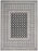 Key Largo Dark Grey KLG02 Polypropylene & Polyester Modern Area Rug - 8 Ft x 10 Ft