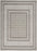 Key Largo Light Grey KLG02 Polypropylene & Polyester Modern Area Rug - 4 Ft x 6 Ft