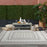 Key Largo Light Grey KLG02 Polypropylene & Polyester Modern Area Rug - 10 Ft Runner