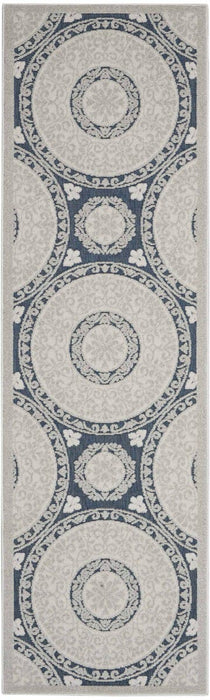 Key Largo Blue KLG03 Polypropylene & Polyester Area Rug - 5 Ft x 7 Ft