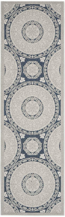 Key Largo Blue KLG03 Polypropylene & Polyester Area Rug - 5 Ft x 7 Ft