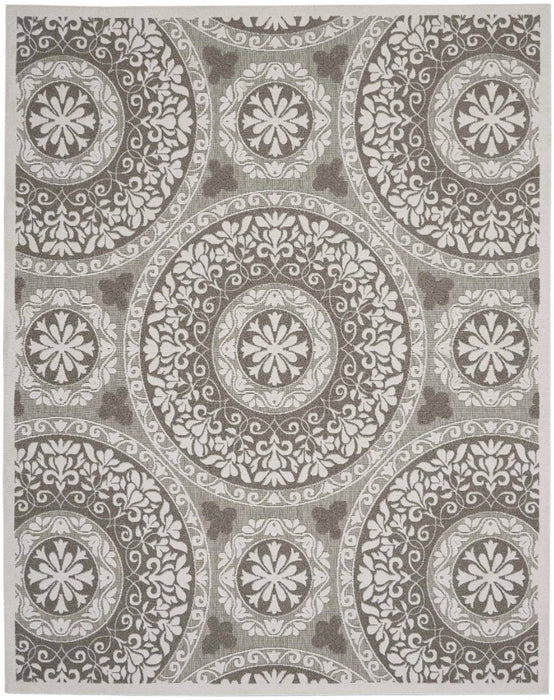 Key Largo Taupe KLG03 Polypropylene & Polyester Contemporary Area Rug - 9 Ft x 12 Ft