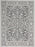 Key Largo Dark Grey KLG04 Polypropylene & Polyester Persian Area Rug - 8 Ft Runner