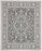 Key Largo Dark Grey KLG04 Polypropylene & Polyester Persian Area Rug - 8 Ft Runner