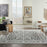 Key Largo Dark Grey KLG04 Polypropylene & Polyester Persian Area Rug - 8 Ft Runner