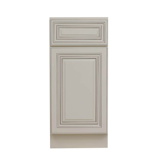Antique White Wood Base Cabinet 1