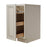Antique White Wood Pull Out Base Cabinet 1