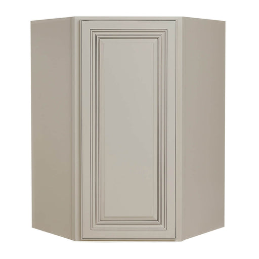 Antique White Wood Blind Wall Cabinet 1