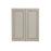 Antique White Wood Wall Cabinet 1