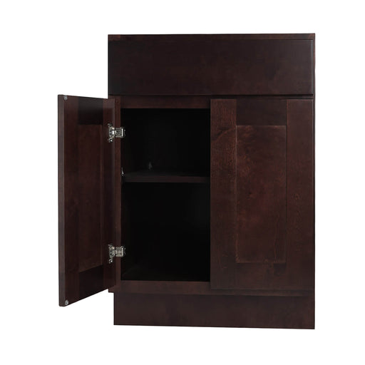 Beech Espresso Wood Base Cabinet 1