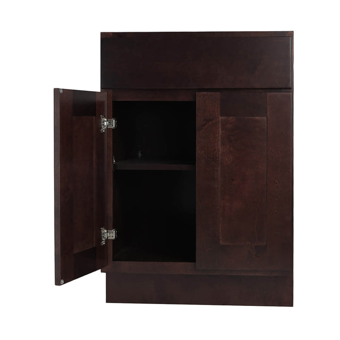 Beech Espresso Wood Base Cabinet 1