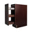 Beech Espresso Wood Pull Out Base Cabinet 1