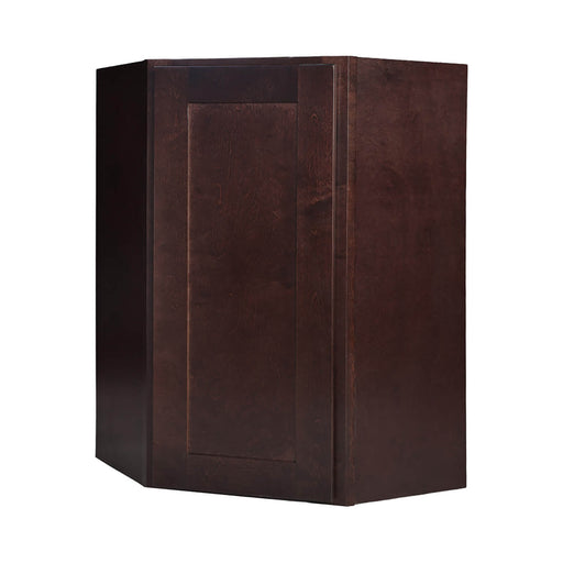 Beech Espresso Wood Blind Wall Cabinet 1