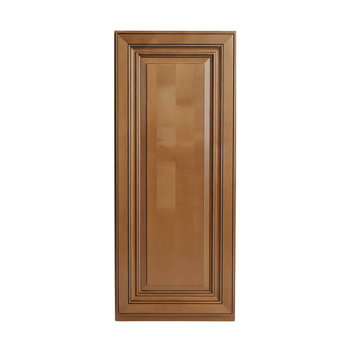 Coffee Glaze Wood Wall Cabinet 1