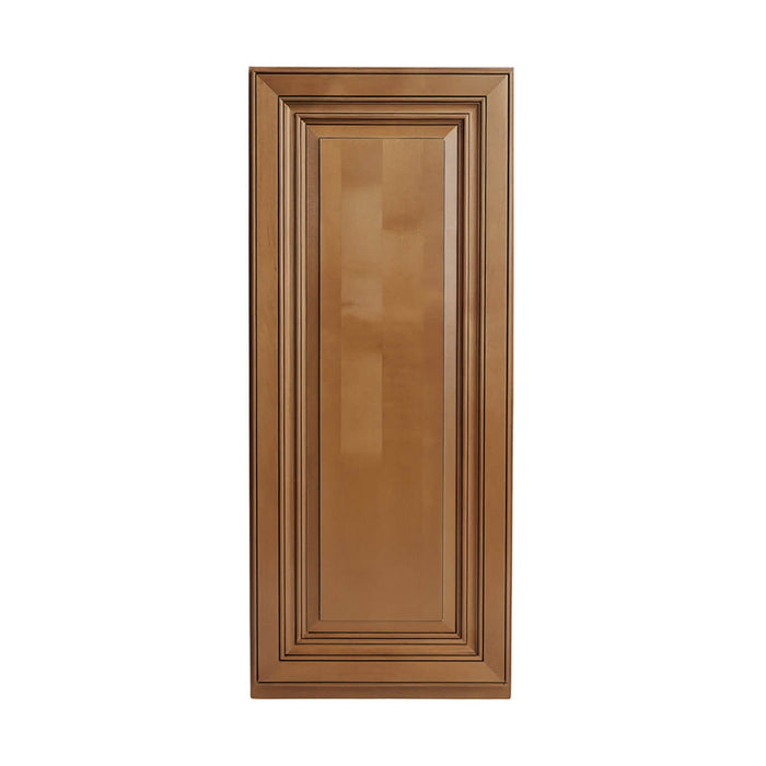 Coffee Glaze Wood Wall Cabinet 1
